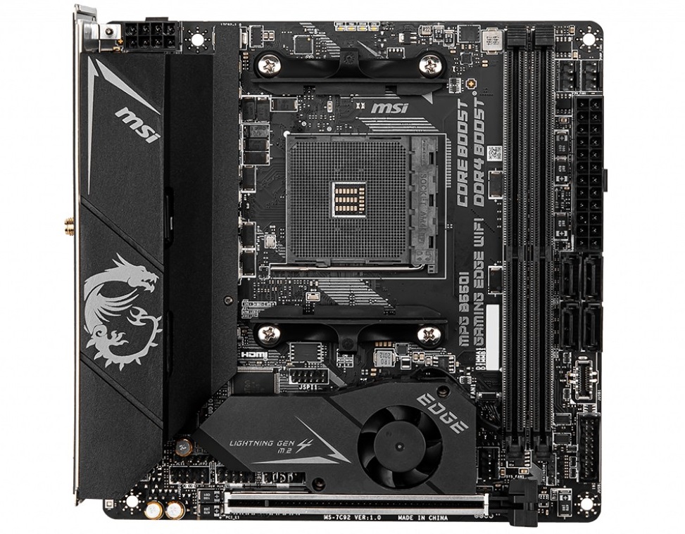 MSI MPG B550I Gaming Edge Wifi - The AMD B550 Motherboard Overview 